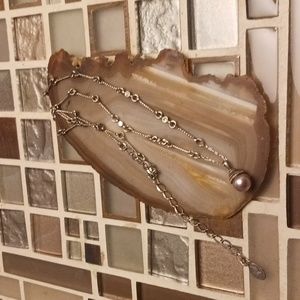 Lauren Conrad Vintage Lavender Pearl necklace